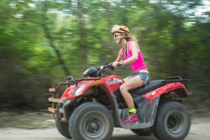 Atv driving , Ziplines and cenote swim